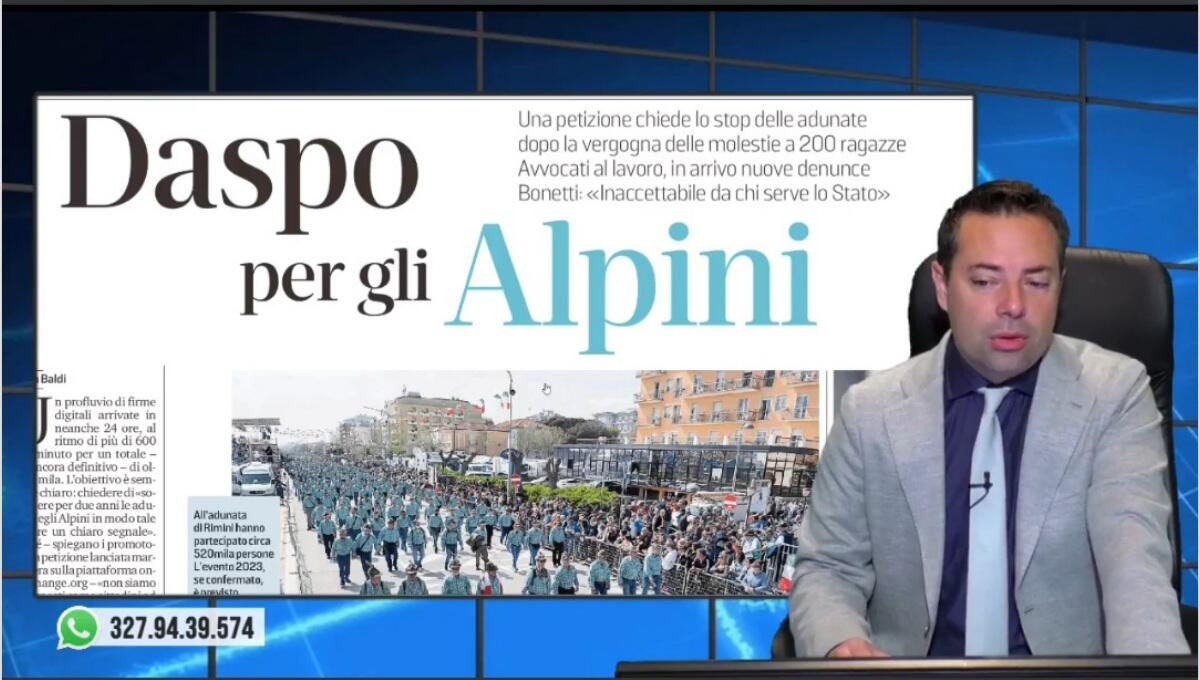 Adunata nel mirino, l'Ana: "via chi sgarra". Rassegna stampa 12 maggio 2022 - 