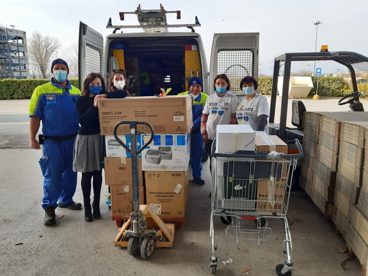 Raccolti a Città Fiera 133.800 kg in aiuti umanitari a sostegno della popolazione Ucraina - 