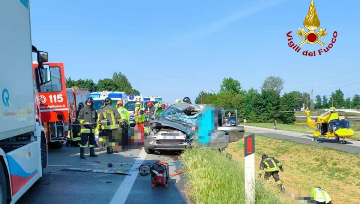Drammatico incidente a San Pietro in Gu: 2 morti e 4 feriti - 