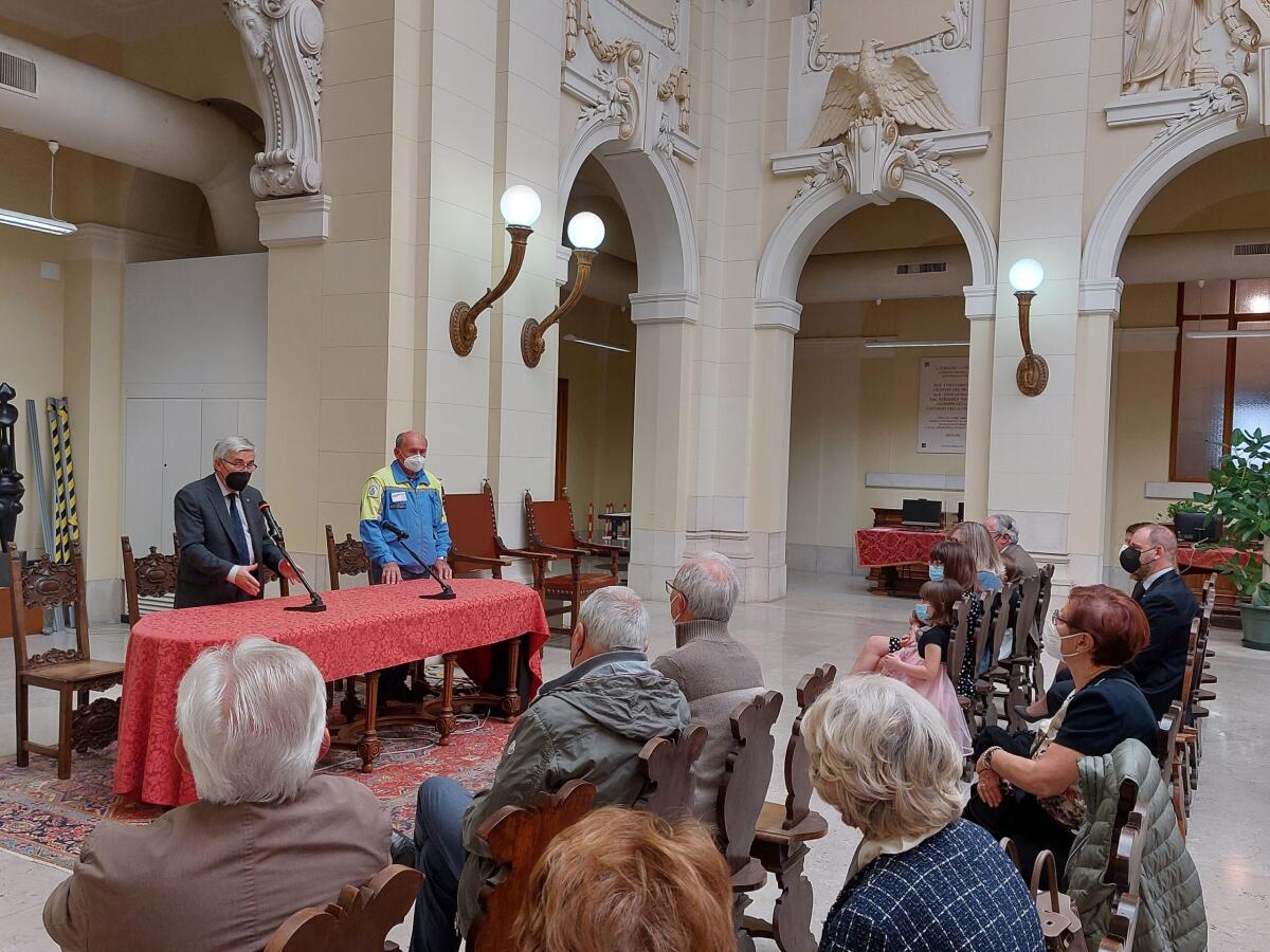 Una donazione alla Protezione Civile di Udine in memoria di Franca Maieron - 