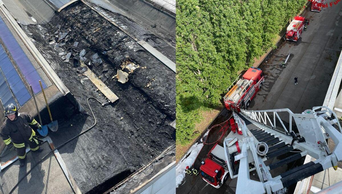 Incendio a Salgareda: fiamme dal fotovoltaico alla Codognotto - 