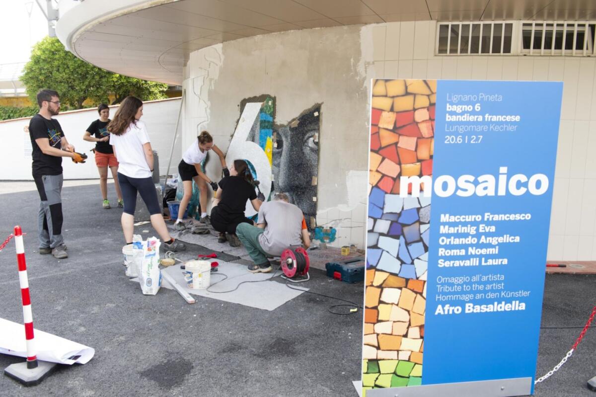 Lignano Pineta, al via il Simposio di Mosaico - 