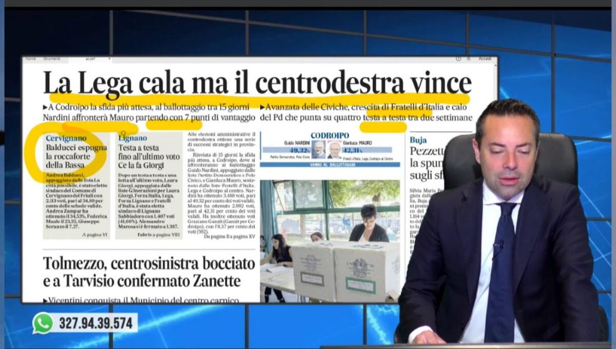 La Lega cala, ma il centro destra vince. Rassegna stampa 14 giugno 2022 - 
