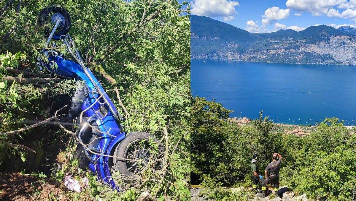 Volano nel dirupo per 10 metri con il Trike: 3 feriti, 2 gravissimi - 