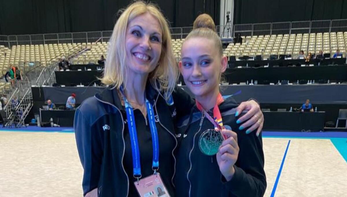 Tara Dragas conquista l’argento al suo debutto agli Europei di ritmica - 