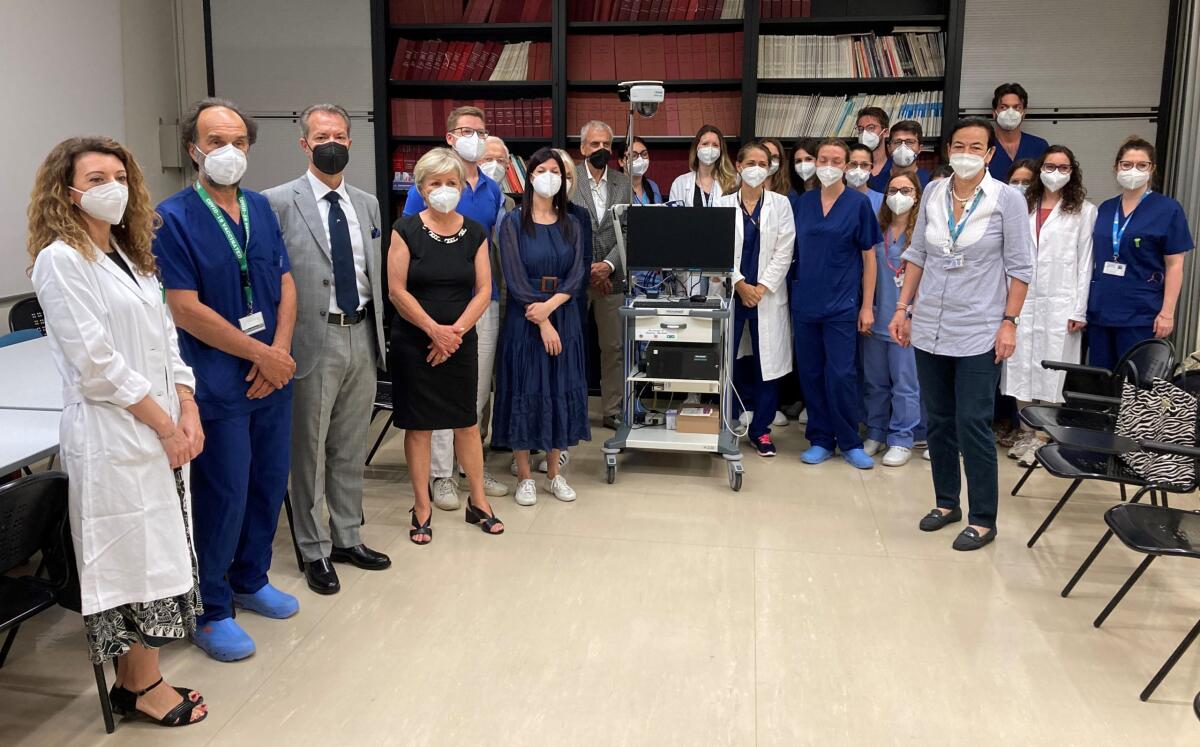 Donazioni, alla Pediatria di Udine un carrello portatile per l’elettroencefalogramma - 