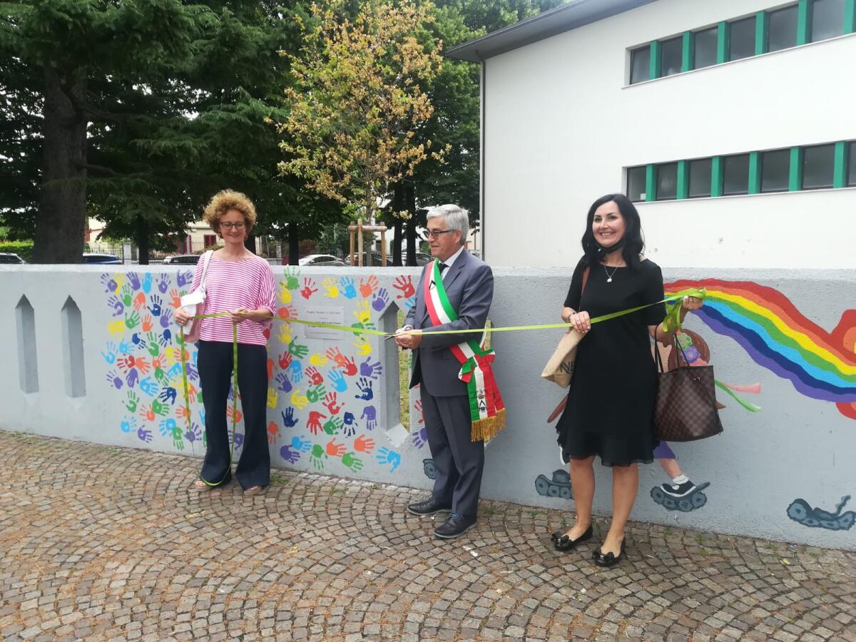 A Udine presentato il murale collettivo degli studenti nel segno della pace - 