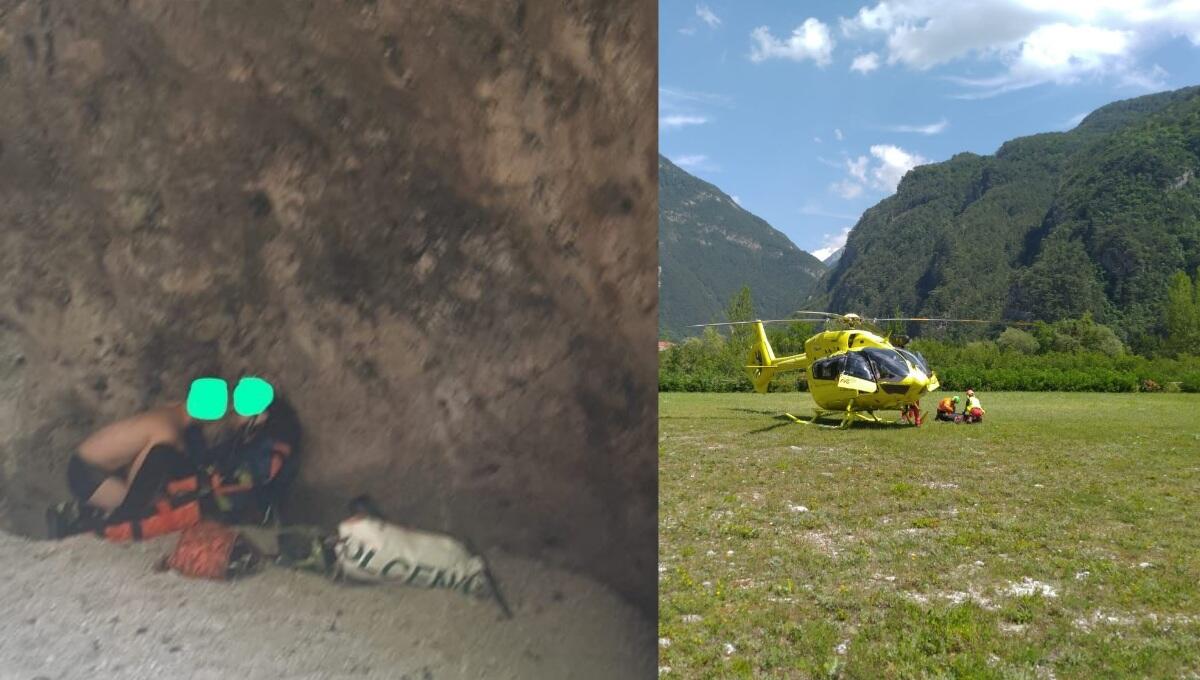 Cade per 5 metri in una pozza e si rompe due arti: soccorsa 23enne - 