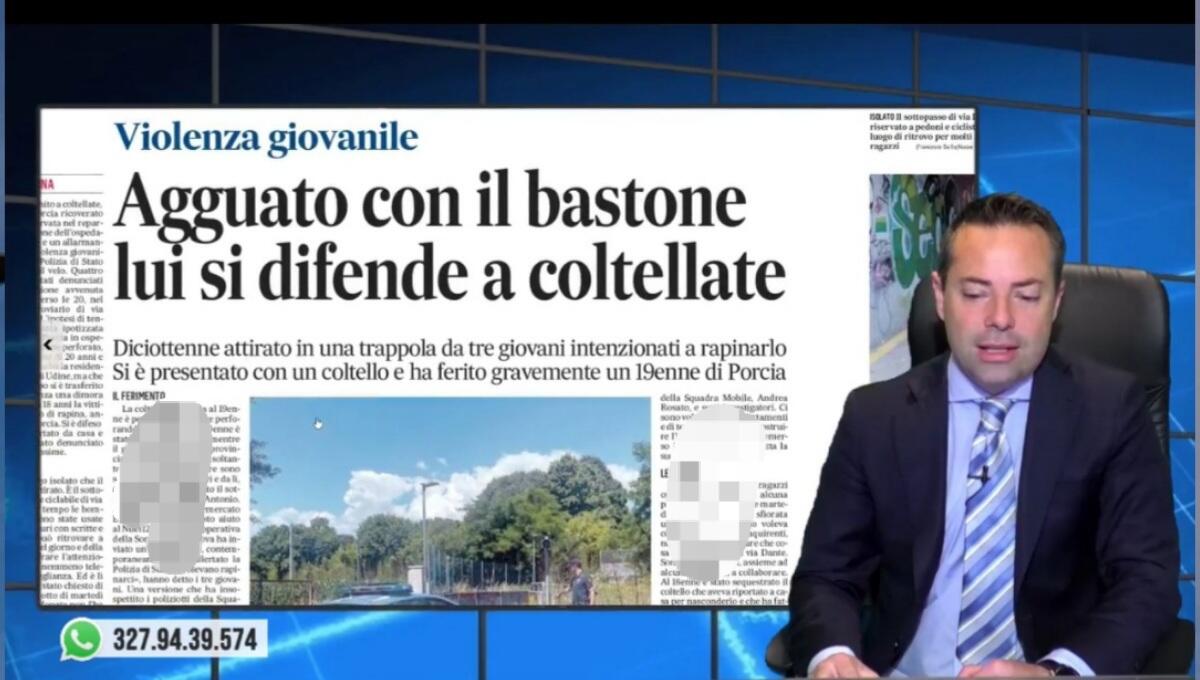 Coltellate per difendersi dall'agguato. Rassegna stampa 9 giugno 2022 - 
