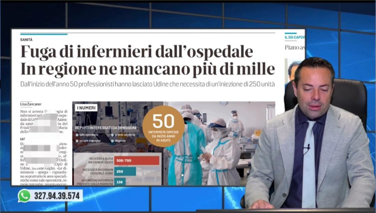Fuga di infermieri dagli ospedali. Rassegna stampa 17 giugno 2022 - 