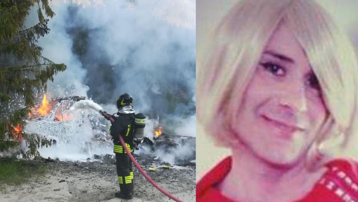 Carbonizzato nel camper, Cloe aveva annunciato il suicidio: «Qui finisce tutto» - 