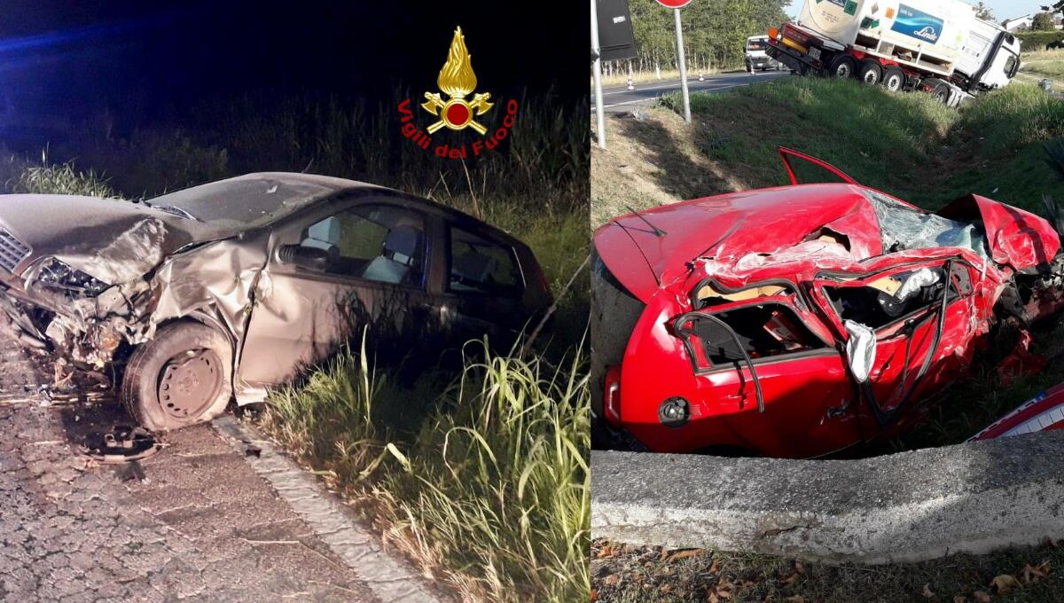 Incidenti stradali: doppio intervento dei pompieri - 