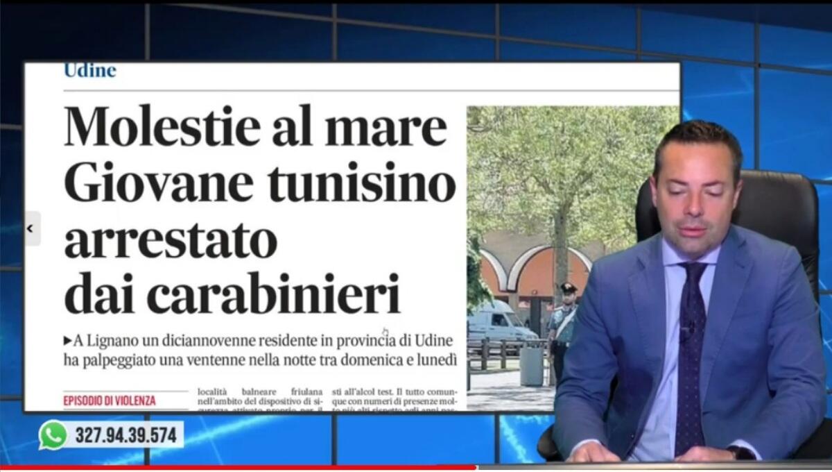 Molestie al mare, arrestato giovane tunisino. Rassegna stampa 7 giugno 2022 - 