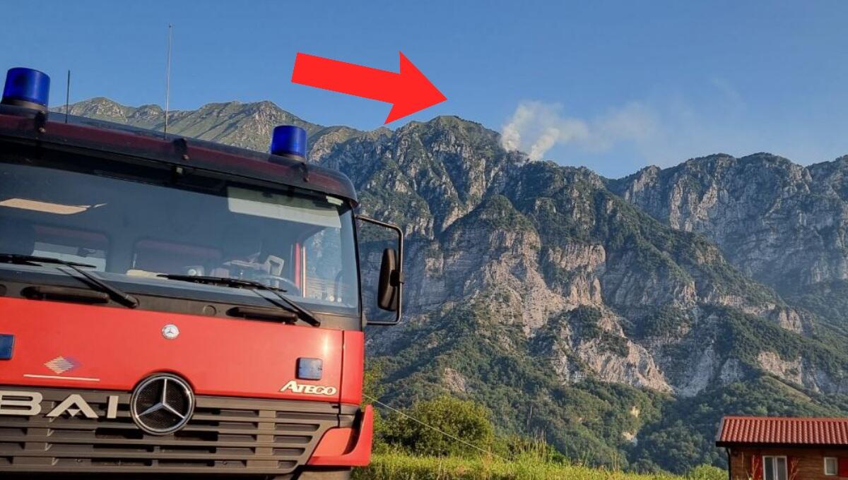 Incendi, Val Resia sotto controllo, ora preoccupa Monte Raut - 