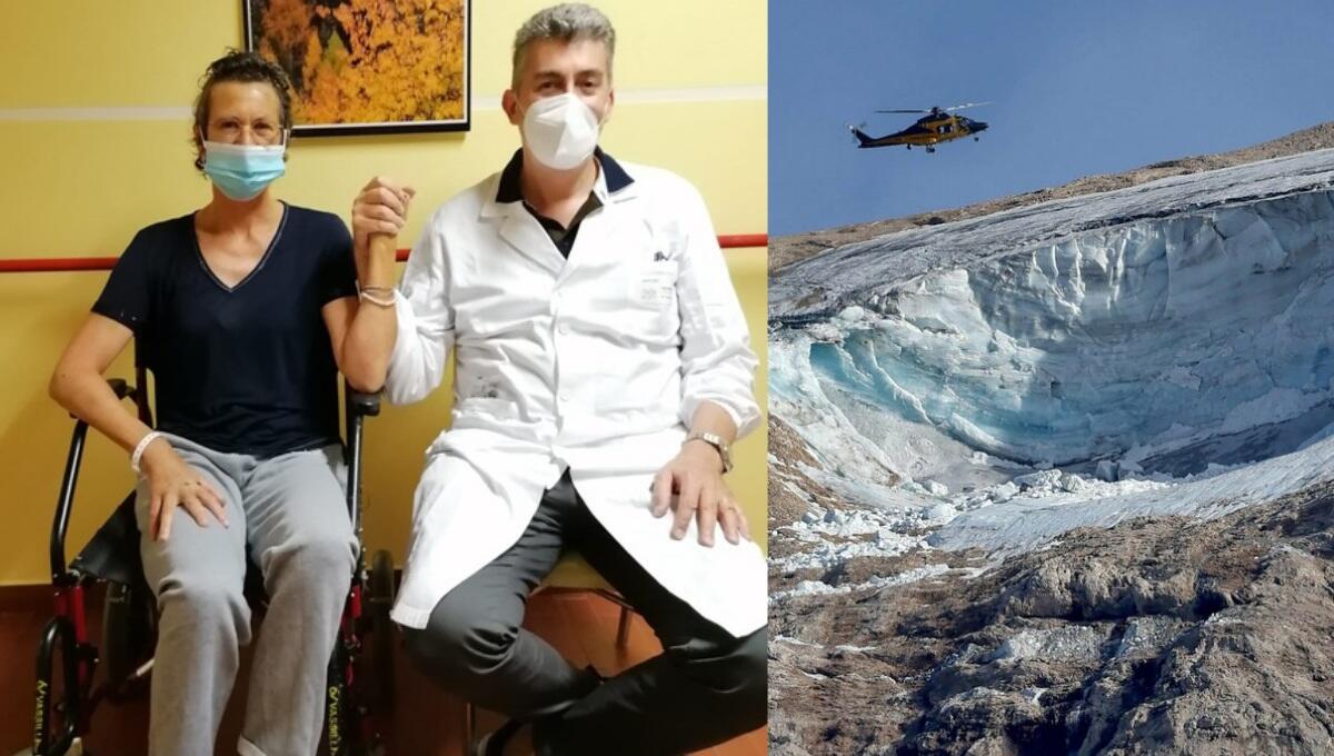 Marmolada, dimessa la paziente tedesca ricoverata a Belluno - 