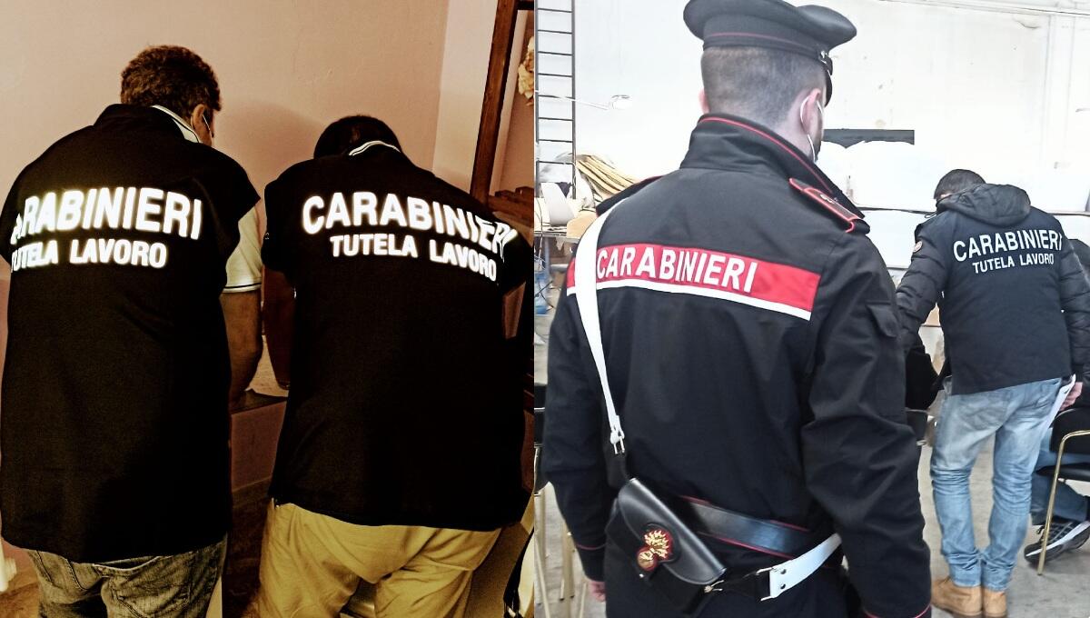 Lavoratori in nero in un centro massaggi e distributore carburante: sospese le attività - 