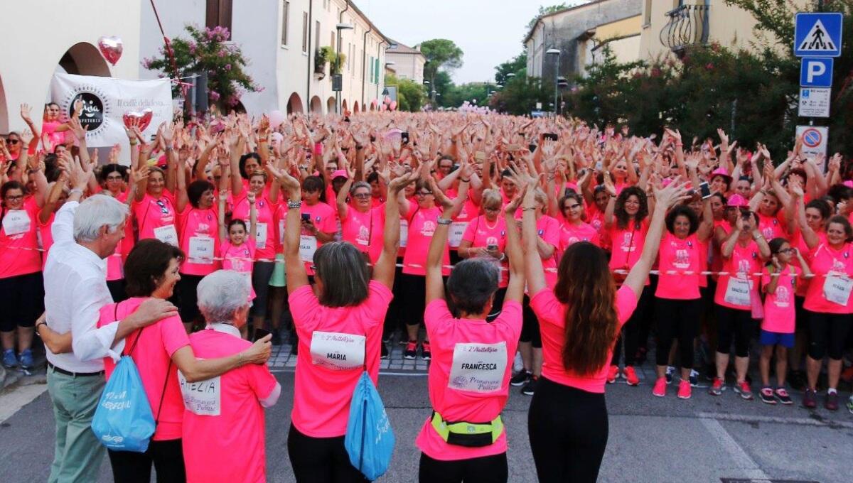 Duemila donne di corsa a Oderzo: venerdì lo spettacolo della notte rosa - 