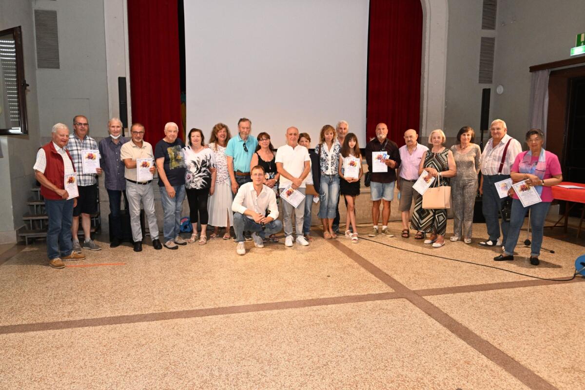 Ieri la cerimonia di premiazione dell'Infiorata di Opicina 2022/Opcine v Cvetju 2022 - 