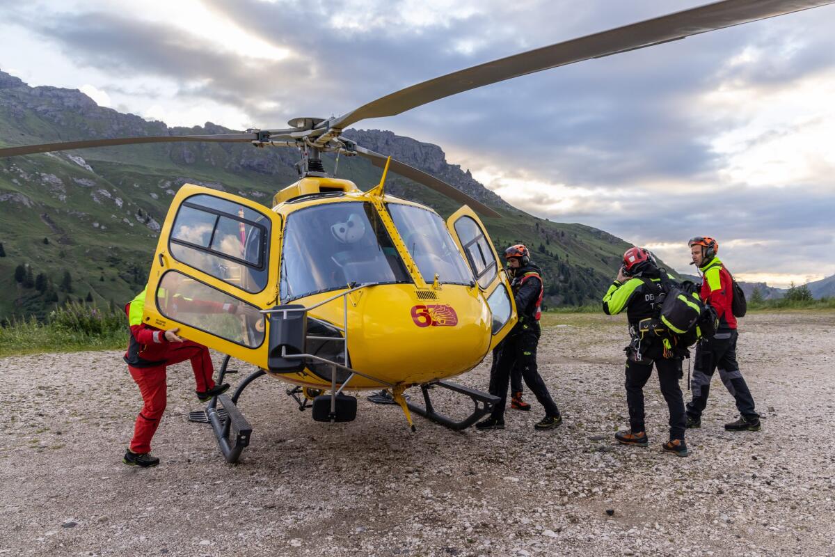 Marmolada, concluse questa mattina le operazioni di ricerca via terra - 