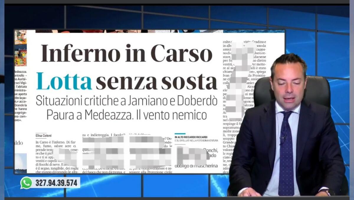 Incendi, lotta contro il fuoco in Fvg. Rassegna stampa 21 luglio 2022 - 