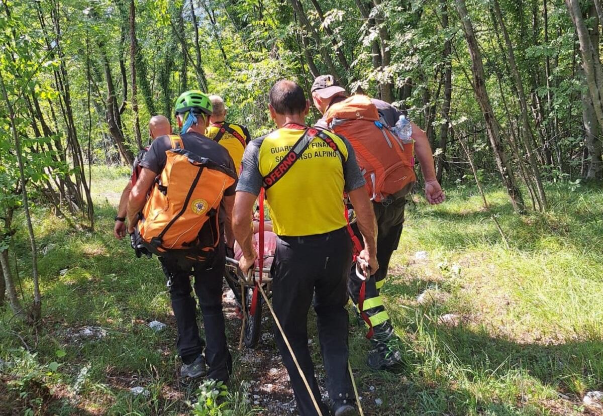 Soccorsa una donna su sentiero impervio a Venzone - 