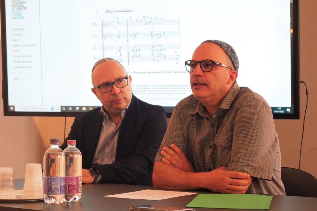 Presentato presso il Museo Ebraico "Carlo e Vera Wagner" di  Trieste il progetto “Le sinfonie ritrovate di Bruno Morpurgo” - 