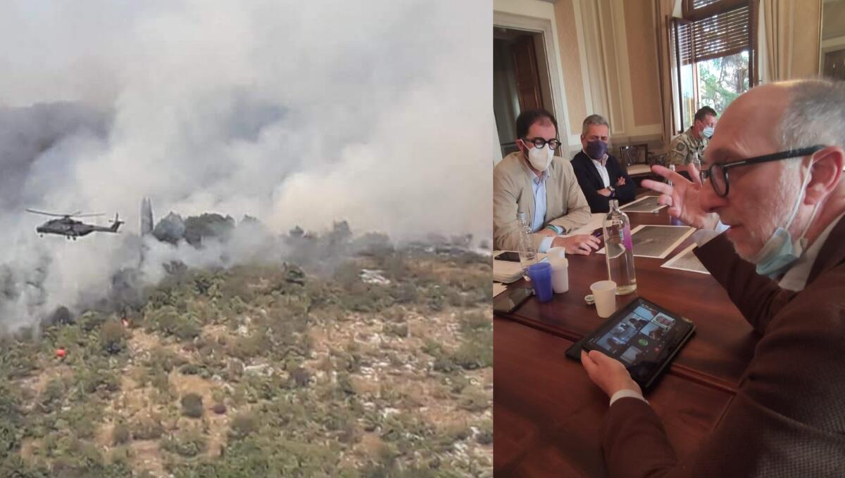 Incendio sul Carso, firmato il Decreto di Emergenza per "situazione grave" - 