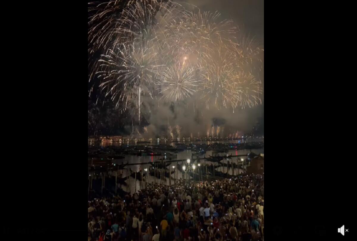 Venezia, in 100mila per il Redentore 2022 - IL VIDEO - 