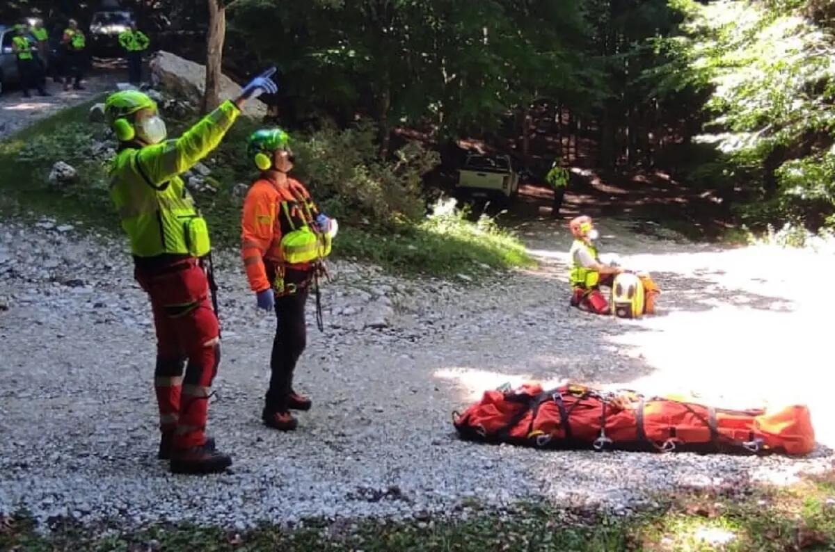 Soccorso un escursionista a Collina ed un ciclista a Caneva - 
