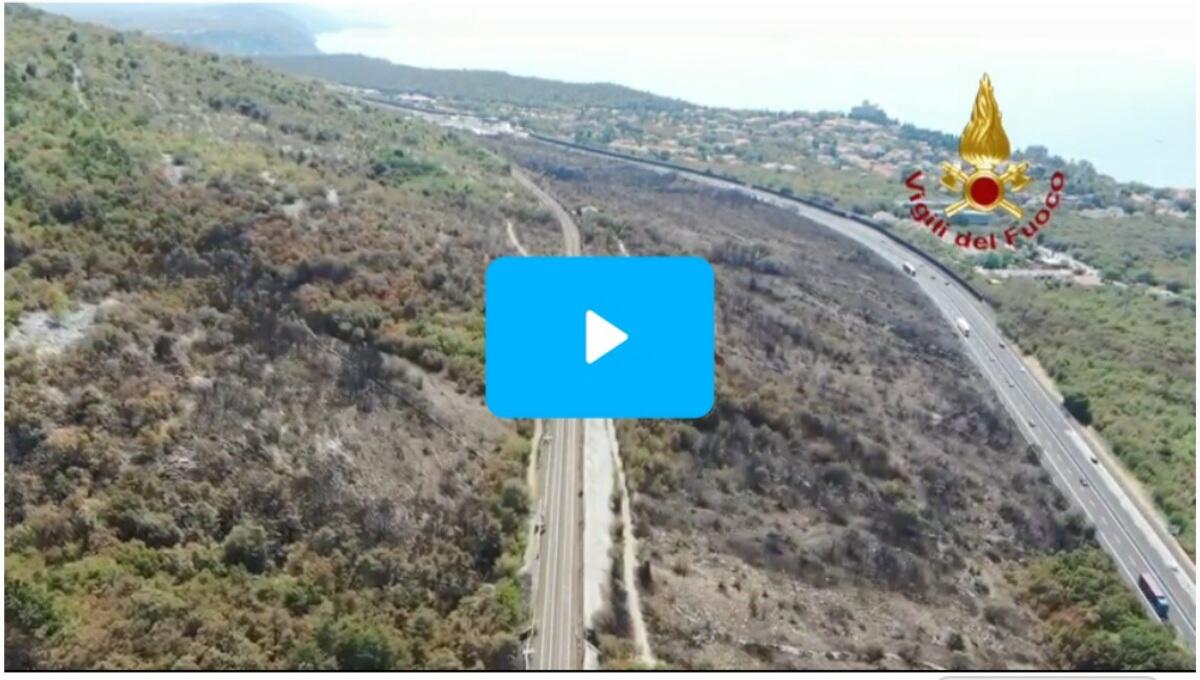 Incendio Carso: proseguono le operazioni di bonifica anche con due droni - 