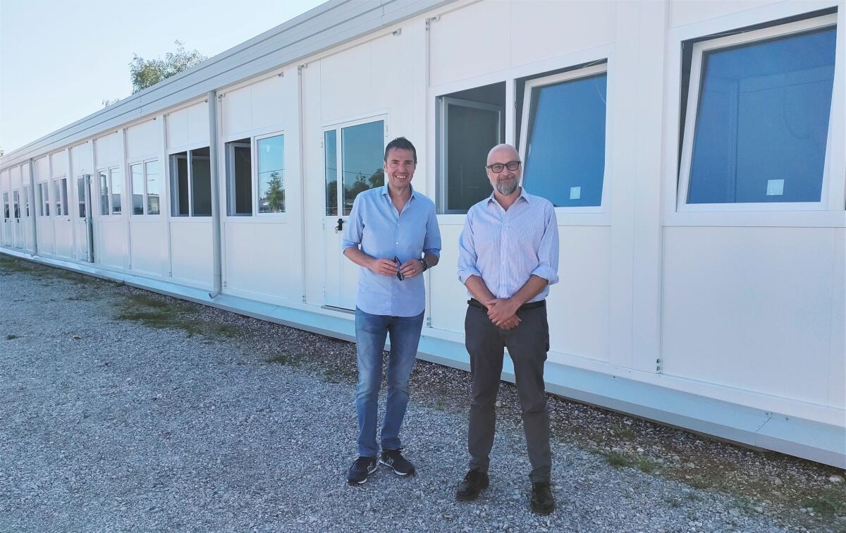 Pordenone, prefabbricato per primarie Narvesa quasi terminato - 