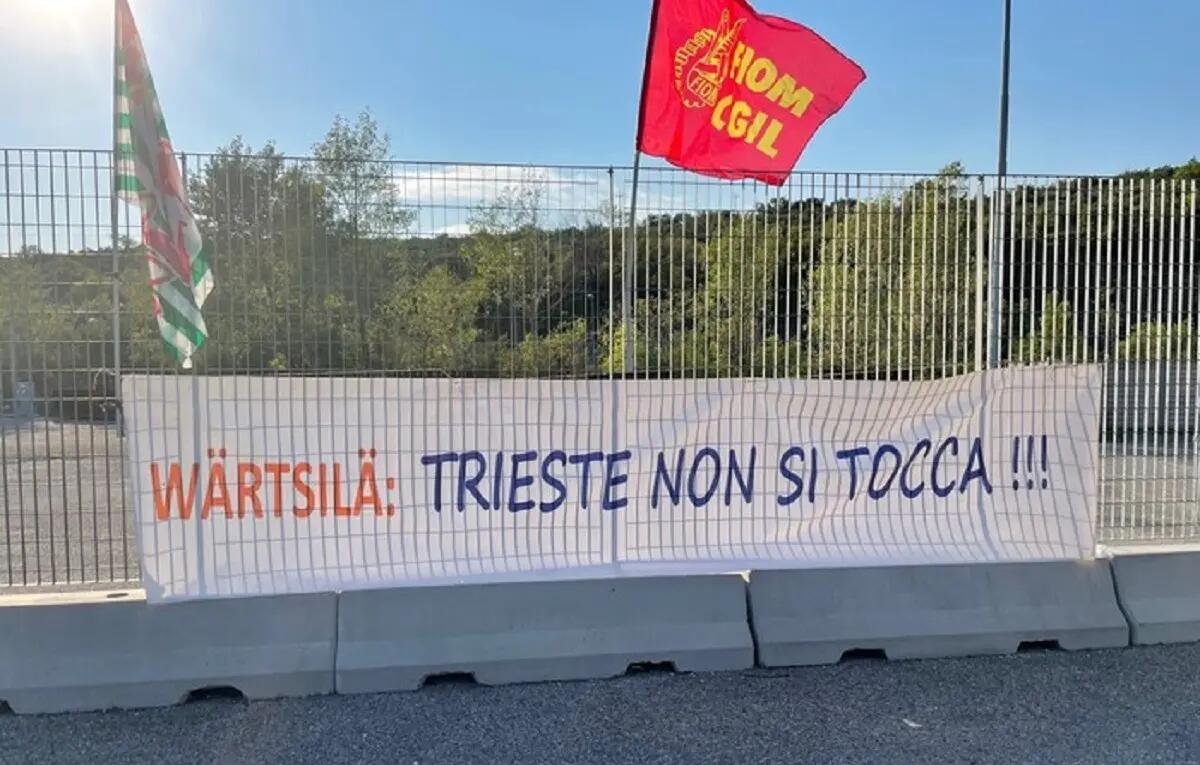 Wartsila, presidio di protesta dei dipendenti anche a Ferragosto - 