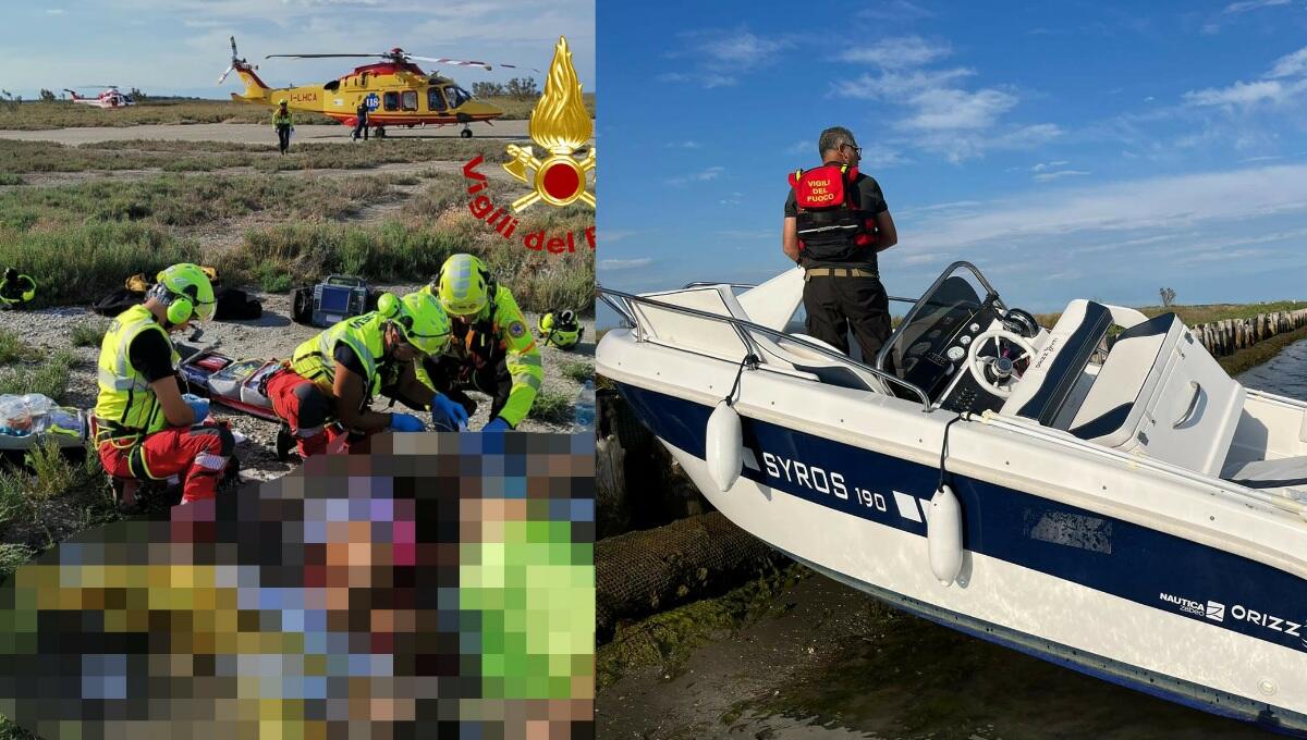 Con la barca contro le bricole: coniugi sbalzati, finiti contro l'elica - 