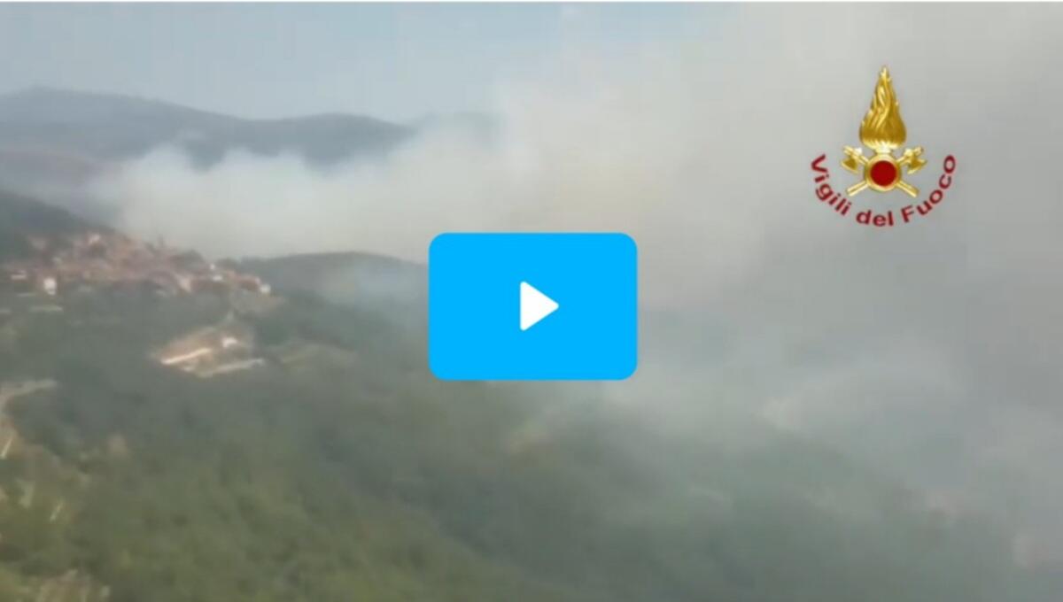 Vasto incendio a Prebenico, San Dorligo della Valle: operazioni complesse - 