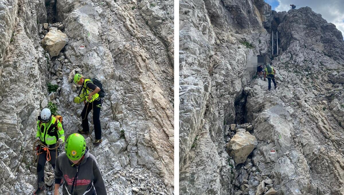 Salvata una giovane bloccata fuori itinerario sul sentiero a Forni Avoltri - 