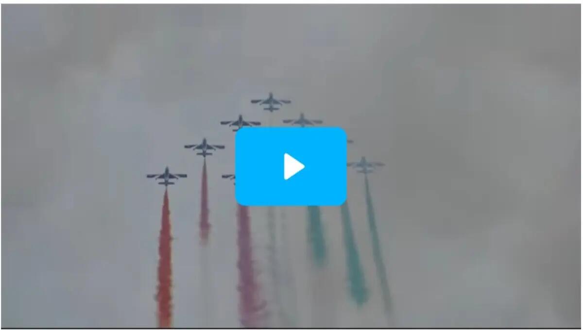 Tutto pronto a Jesolo per il ritorno delle Frecce tricolori. Video delle prove - 