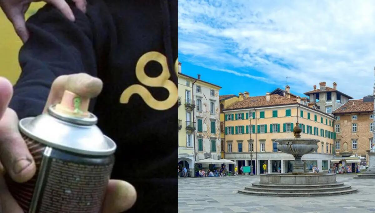 Imbrattano i muri della città, beccate due minorenni: i genitori pagheranno i danni - 