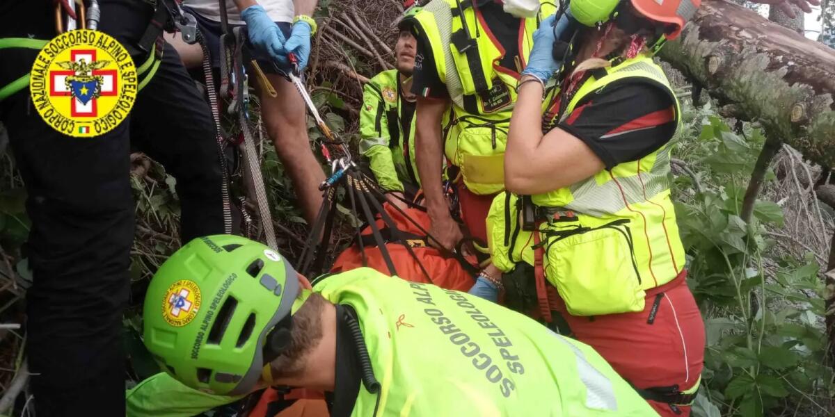 77enne ritrovato allo stremo sul greto del Torrente Raccolana - 