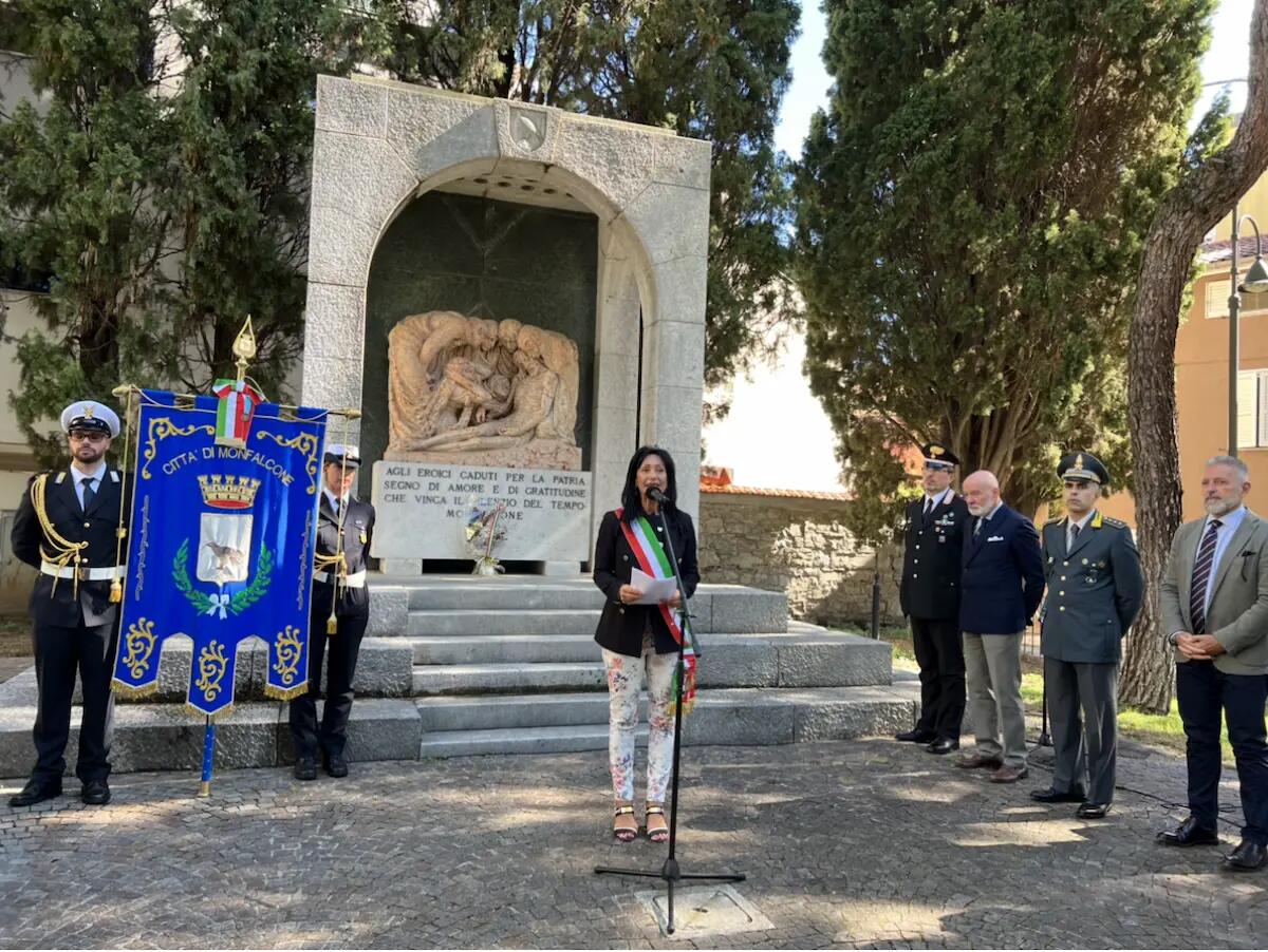 Cerimonia per il 75° anniversario del ritorno di Monfalcone all'Italia - 