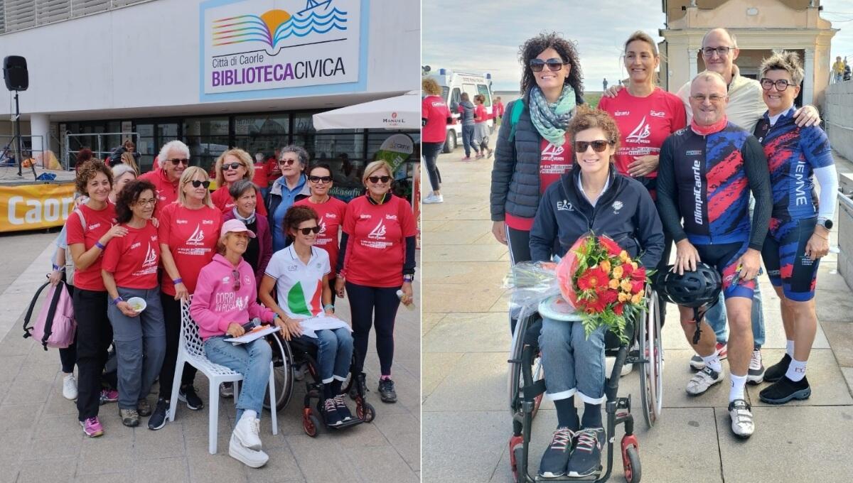 Le magliette rosse della #Caorle4women per dire no alla violenza sulle donne - 