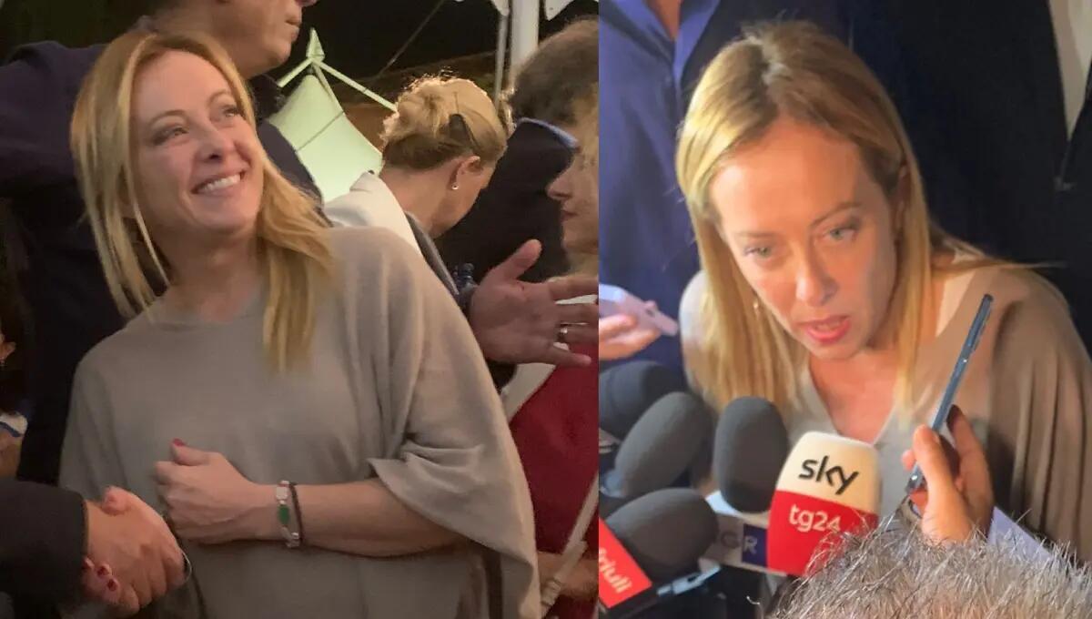 Meloni al Friuli Doc: «Italia non è persa, si può rialzare. Abolire reddito di cittadinanza» - 