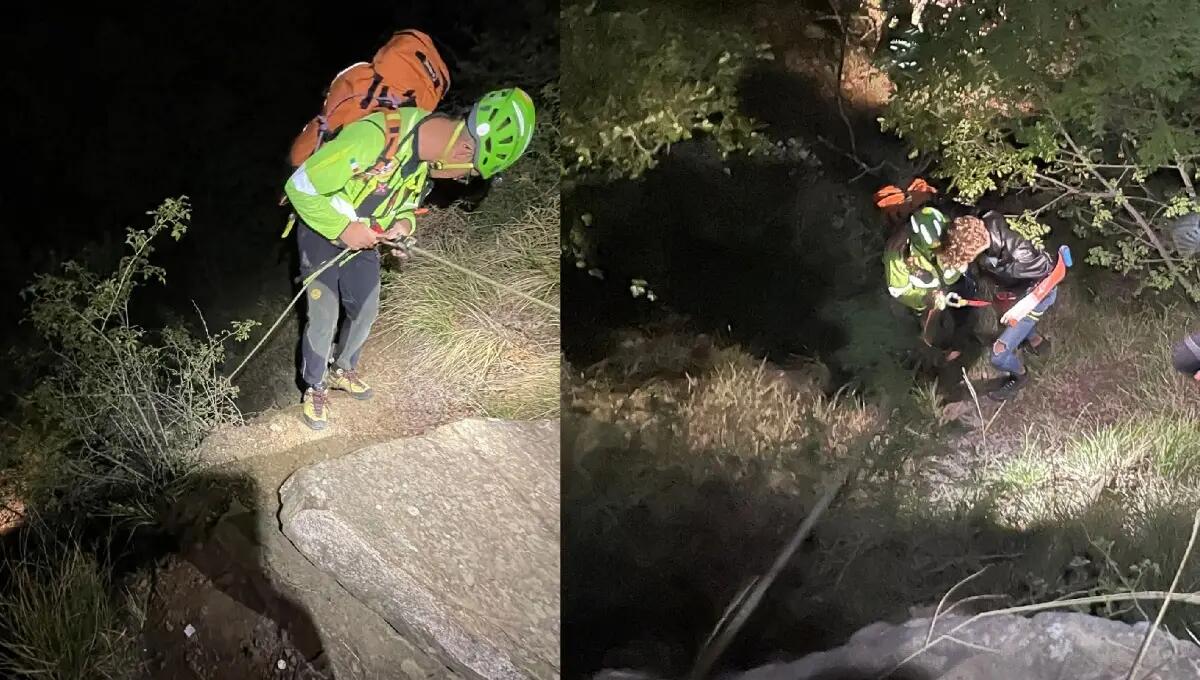 Vola per 5 metri da un muretto: 16enne ferito, recuperato dai soccorritori - 