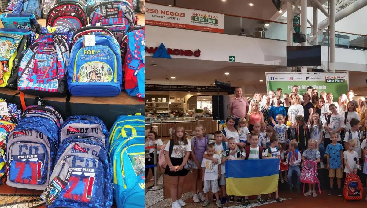 Donati 114 kit scolastici a bambini e ragazzi ucraini - 