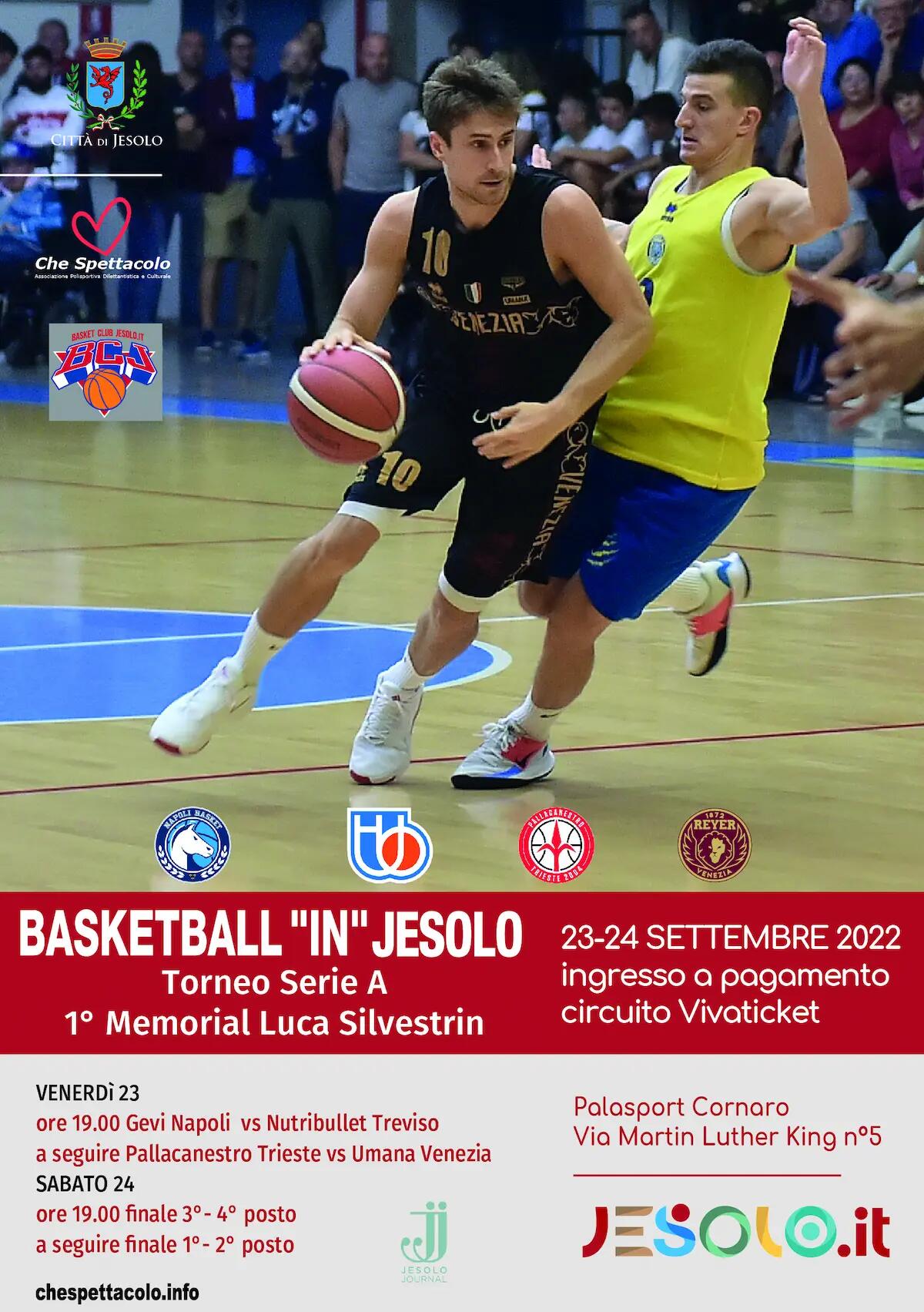 Serie A Basketball "In" Jesolo, il 1° Memorial Luca Silvestrin - 