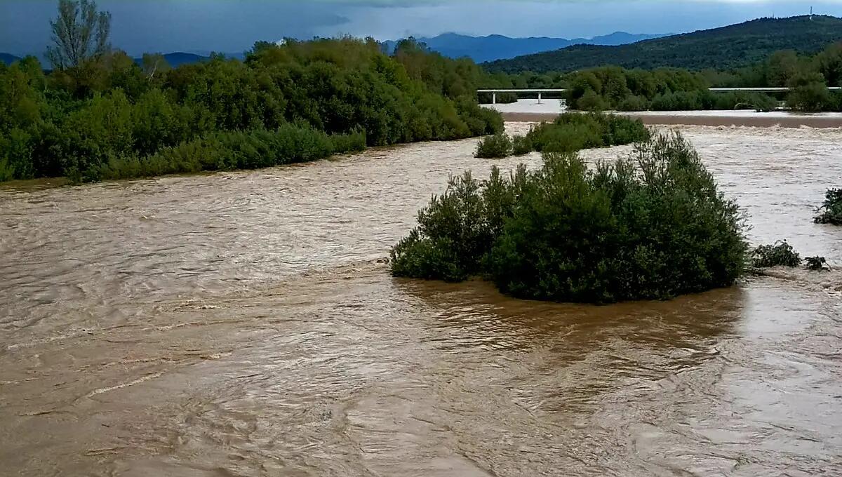 Maltempo, fiume Isonzo in piena dopo la siccità record - 