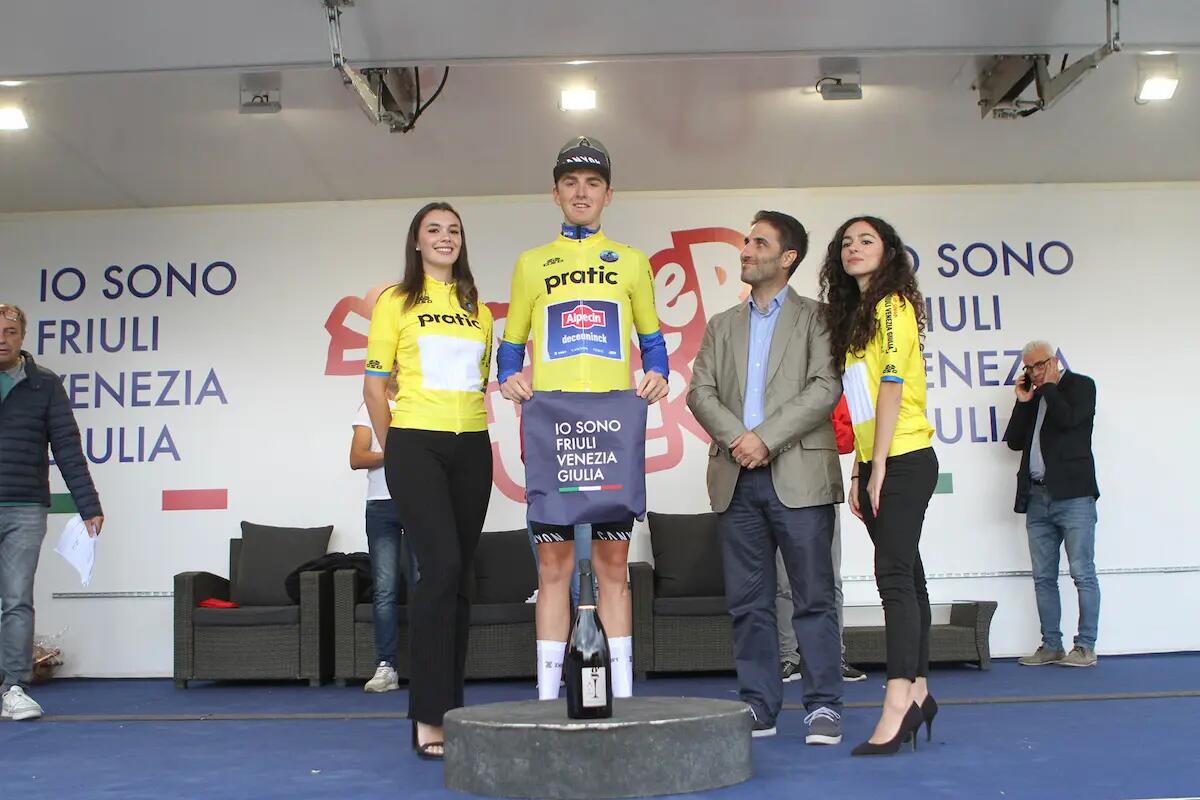Giro della Regione Fvg: Riccardo Lucca conquista lo Zoncolan, il belga Emiel Verstrynge indossa la maglia gialla - 