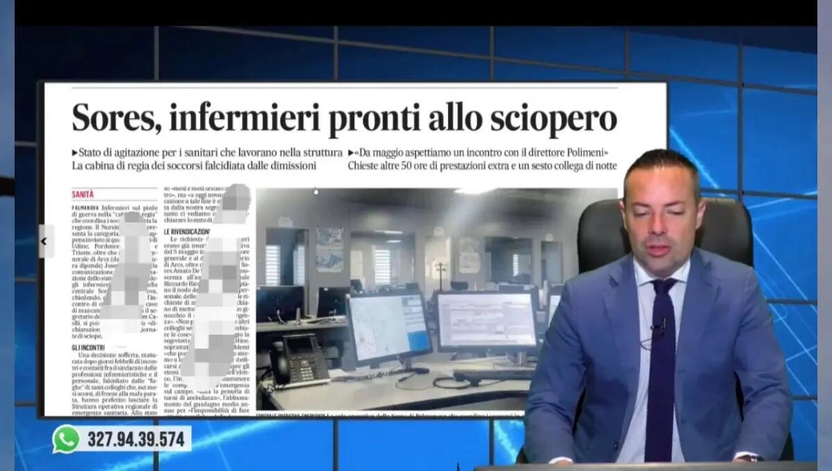 Sores, infermieri pronti allo sciopero. Rassegna stampa 6 settembre 2022 - 