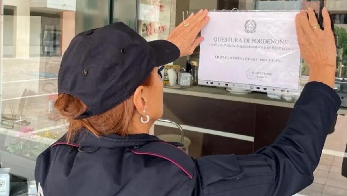 Violenta lite al “Cafè Noir” di Porcia: chiuso per 10 giorni - 