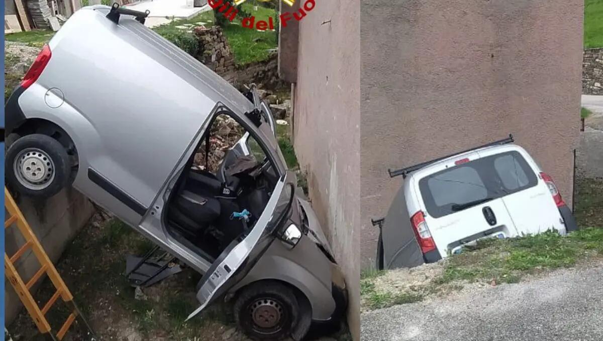 Malore alla guida del furgone, finisce contro un’abitazione: ferito - 