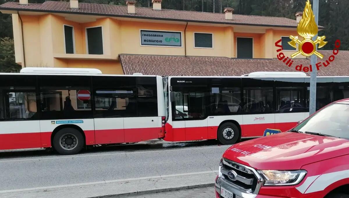 Tamponamento tra due bus, coinvolti 100 studenti: 2 feriti - 